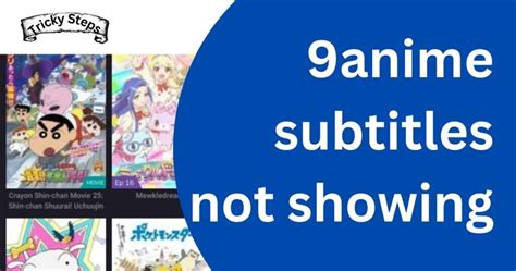 9anime subtitles not showing